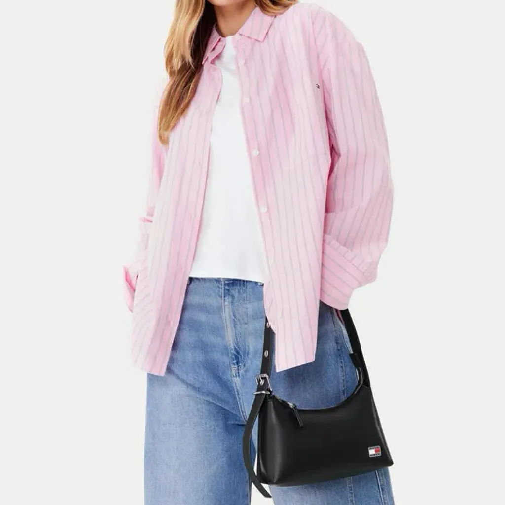 Tommy Jeans TJW Cool AW0AW17873 Shoulder Bag Schwarz