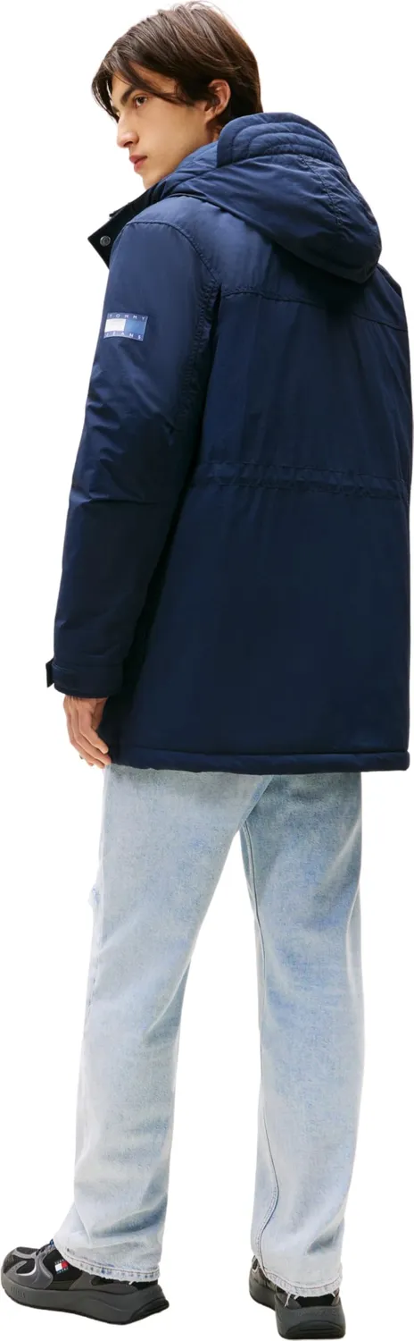 Tommy Jeans City Ready Parka Herren Kapuze Wasserdicht Winter