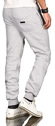 Alessandro Salvarini AS070 Jogginghose Herren mit Bündchen
