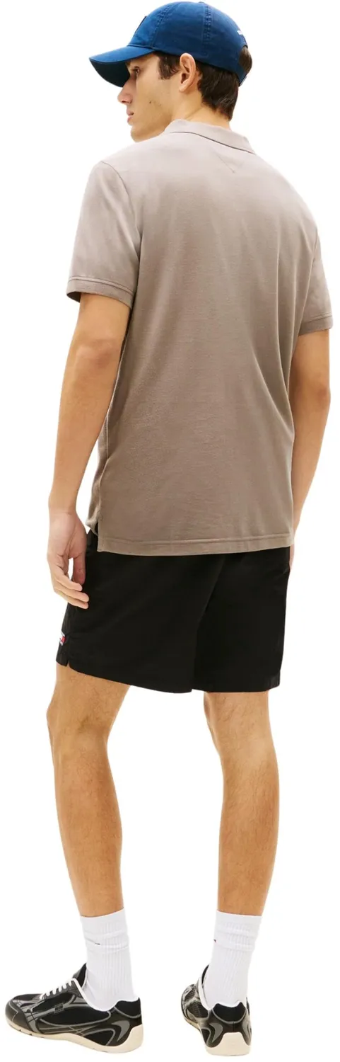 Tommy Jeans Slim Placket Poloshirt Herren Slim Fit Blau