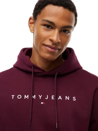 Tommy Jeans Linear Logo DM0DM20746 Hoodie XXL violett