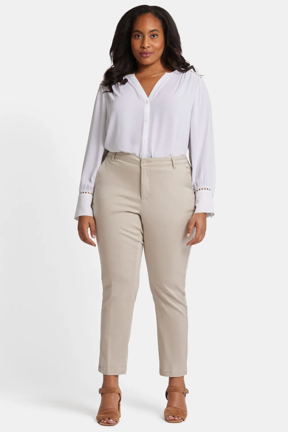 NYDJ Sadie Slim Hose Feather Plus Stretch-Twill