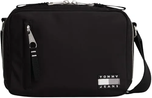 Tommy Jeans Daily Tech Camera Crossbody Tasche Schwarz