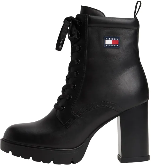 Tommy Jeans TJW Heel Lace Up Boot EN0EN02832 Stiefelette