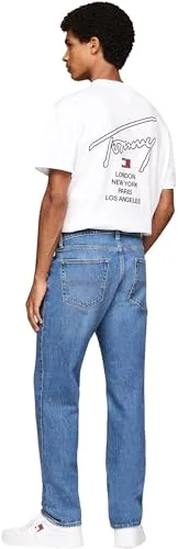 Tommy Jeans Ryan Regular Straight Jeans Denim Medium 28W/32L