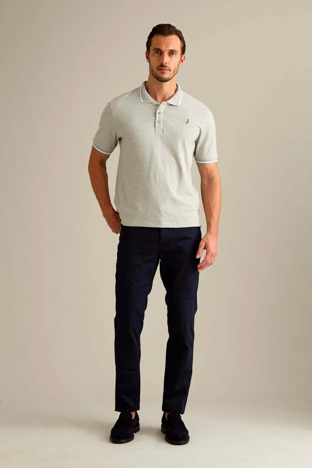 Jeckerson John Toppa Herrenhose Slim Fit Dunkelblau