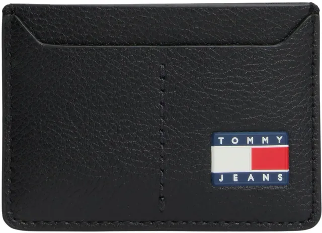 Tommy Jeans Heritage Holder Kartenetui schwarz klein