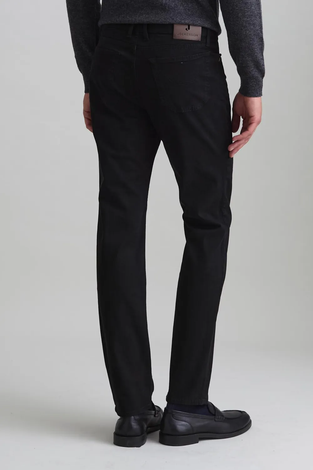Jeckerson John Chino Hose Schwarz Slim Fit