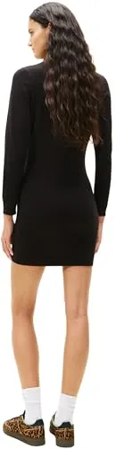 Tommy Jeans ESS Damen Strickkleid L Rollkragen