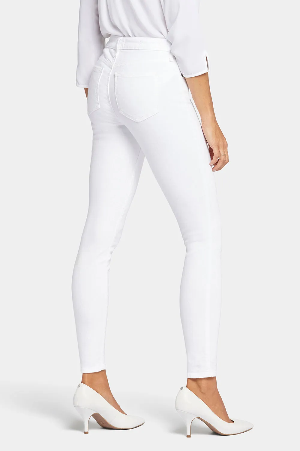 NYDJ Ami Skinny Jeans Optic White Petite