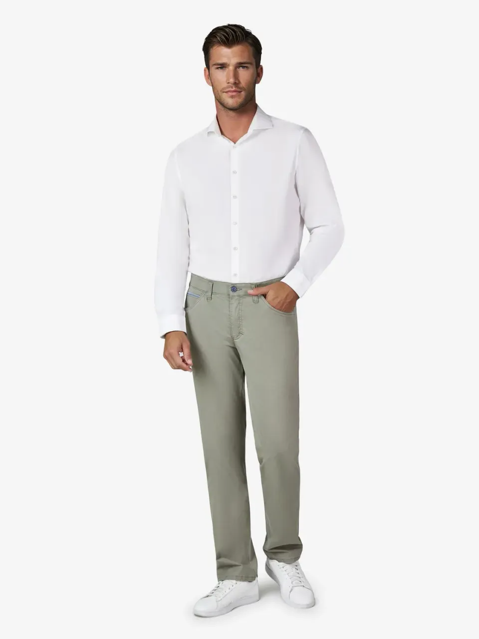 Club of Comfort Marvin 8322 Hose khaki Coolmax Stretch