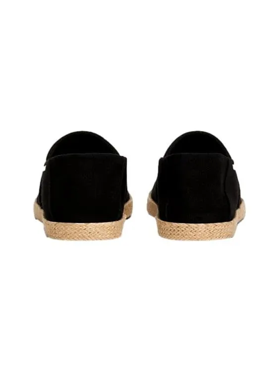 Tommy Jeans Espadrilles Stoffschuhe Schwarz Gr.46 luftig