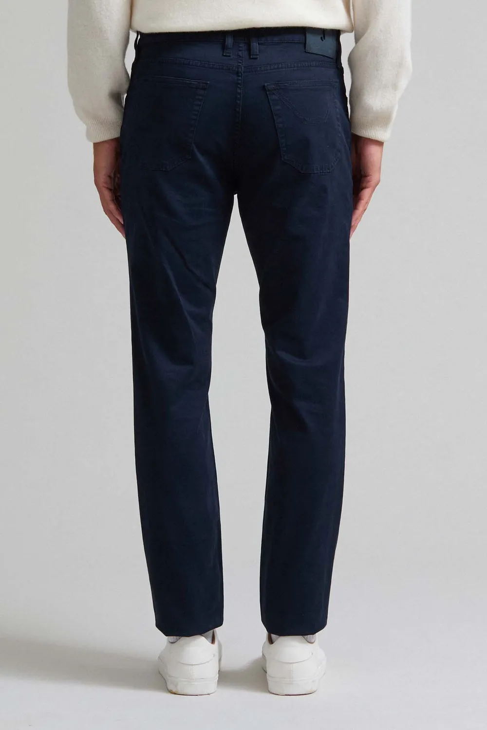 Jeckerson John Slim Fit Hose Herren blau Gabardine