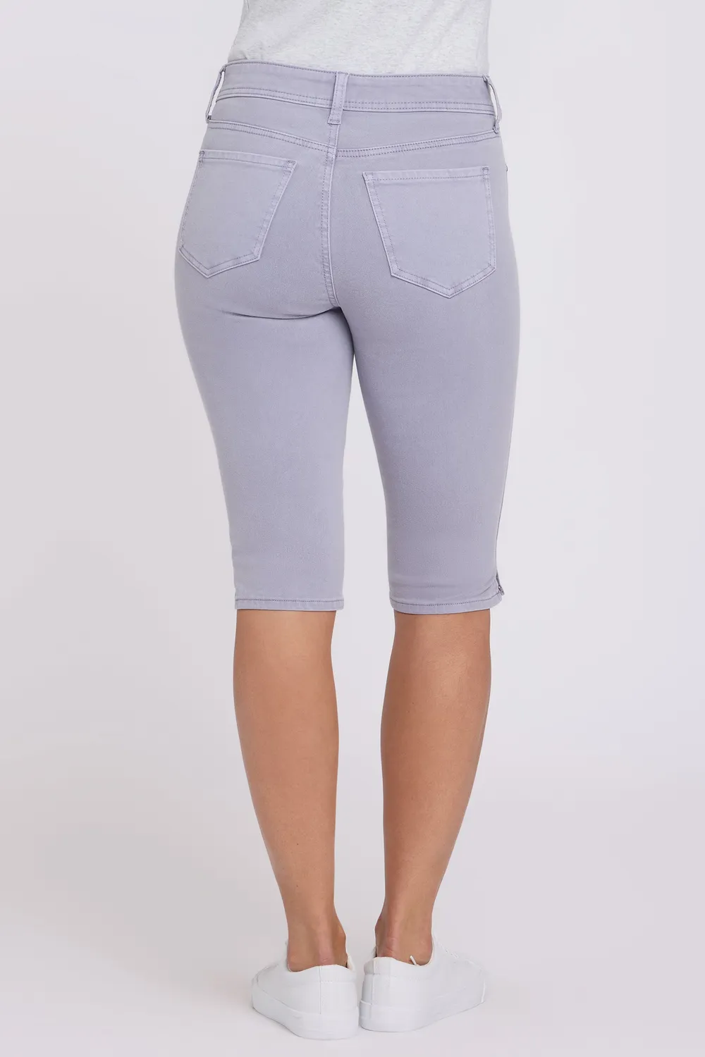 NYDJ Sophie Bike Capri Jeans Lavendel Stretch