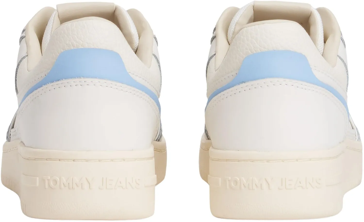 Tommy Jeans Cupsole Retro Basket Low Top Sneaker weiß