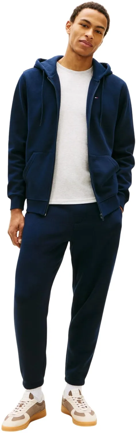 Tommy Jeans Flag Tracksuit Trainingsanzug XXL Schwarz