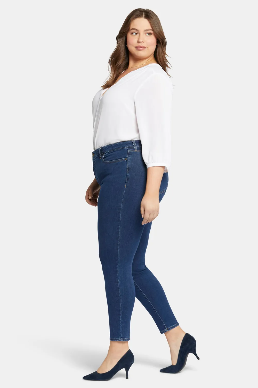 NYDJ Ami Skinny Jeans Quinn Plus Size second skin