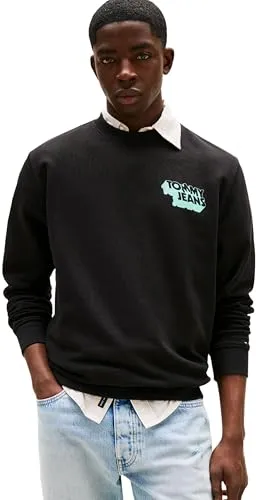 Tommy Jeans Stack Sweatshirt S mit Rundhals