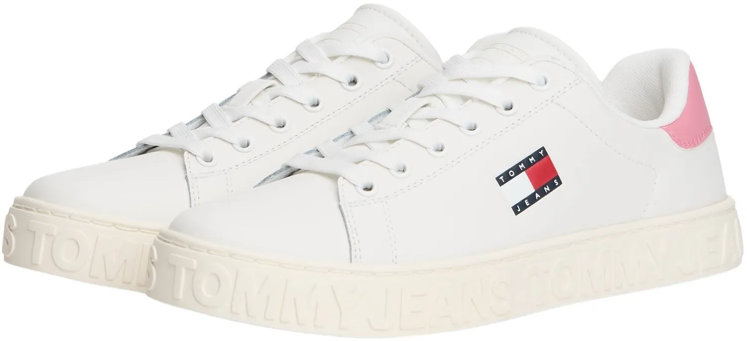 Tommy Jeans Flatform Sneaker Damen Weiß Gr. 42 Plateausohle