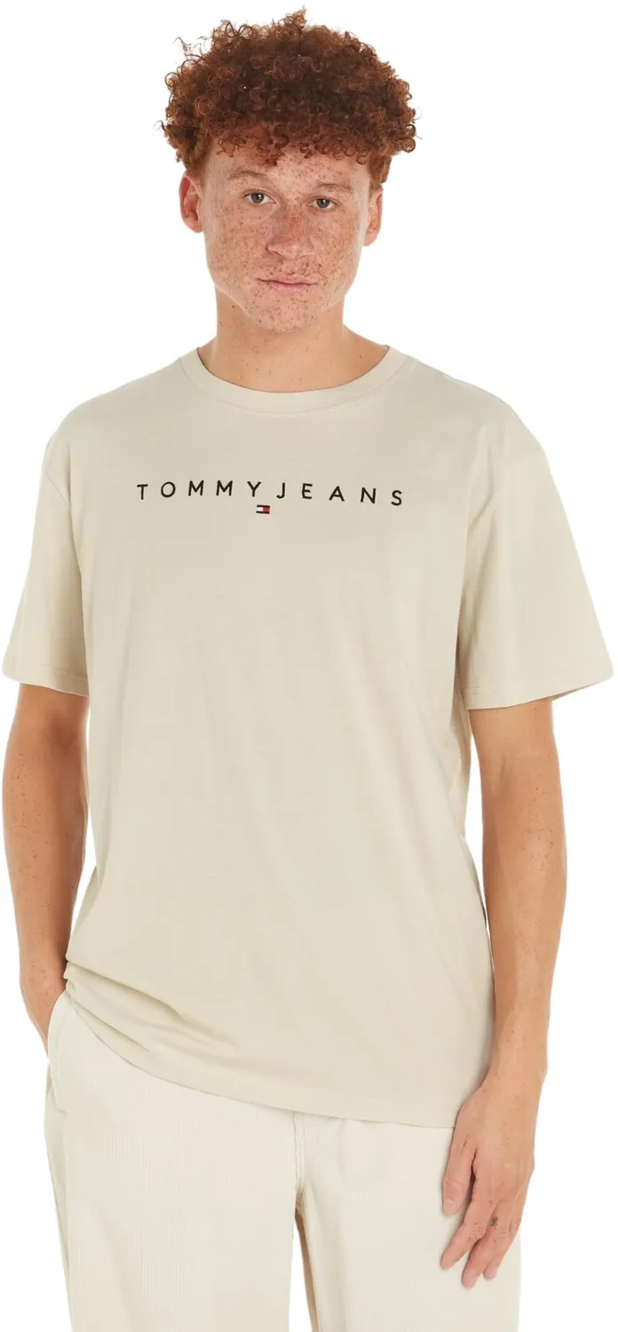Tommy Jeans Linear Logo T-Shirt 3XL Große Größen Baumwolle
