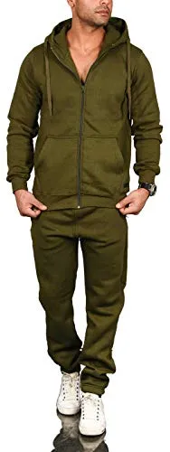 Alessandro Salvarini AS071 Herren Jogger Anzug Streetwear