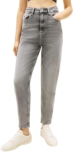 Tommy Jeans Mom Jean Cropped 29W/30L Denim Damen
