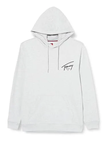 Tommy Jeans Entry Graphic Hoodie Silver Grey XXL