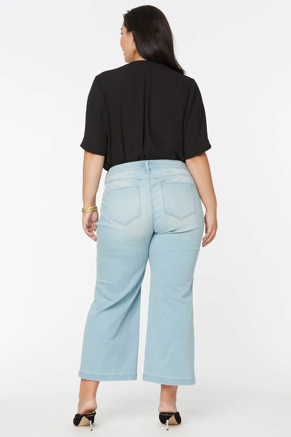 NYDJ Teresa Wide Leg Ankle Plus Jeans Naomi