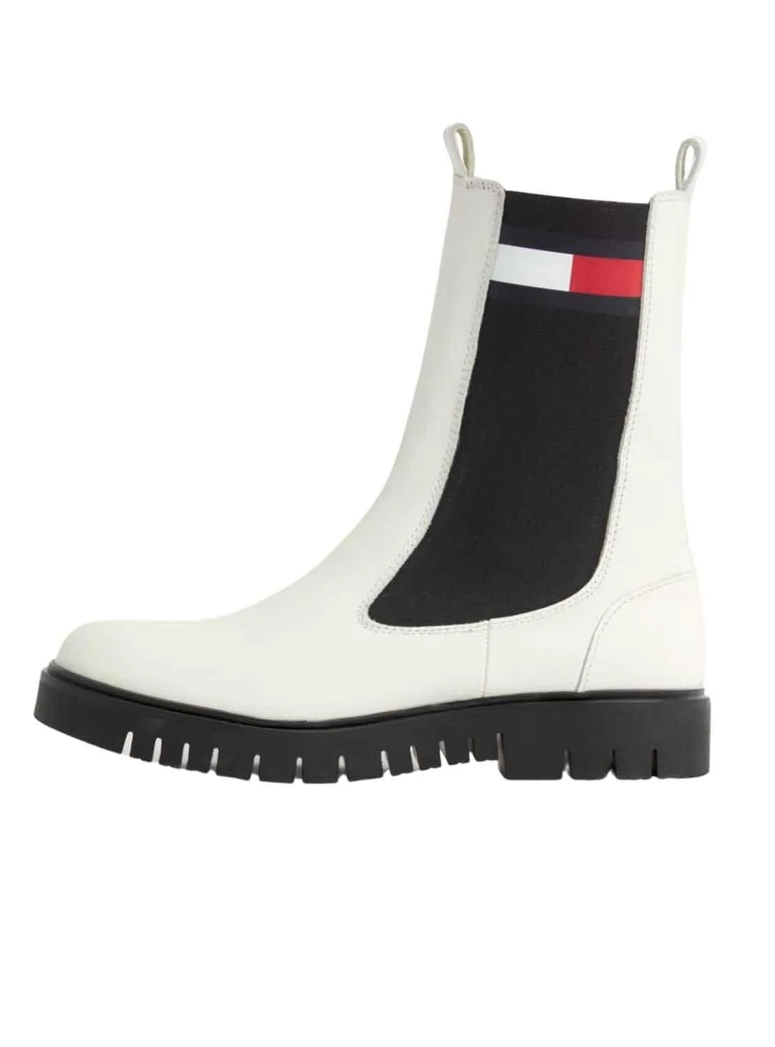 Tommy Jeans TJW Long Chelsea Boot Damen Stiefel 39 Schwarz