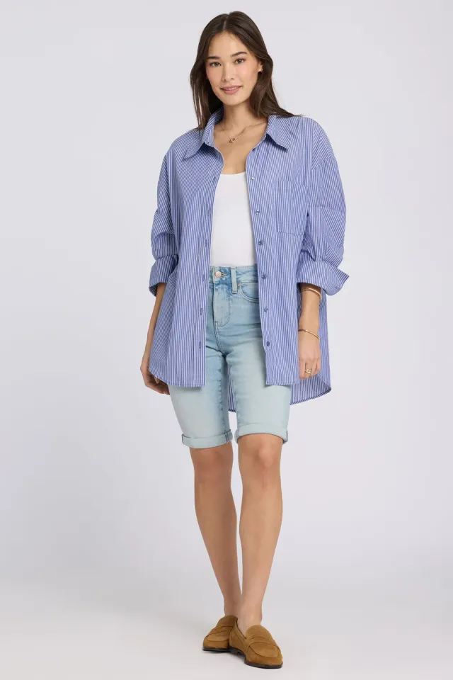 NYDJ Briella 11 Inch Jeansshorts Keys View mit Umschlag
