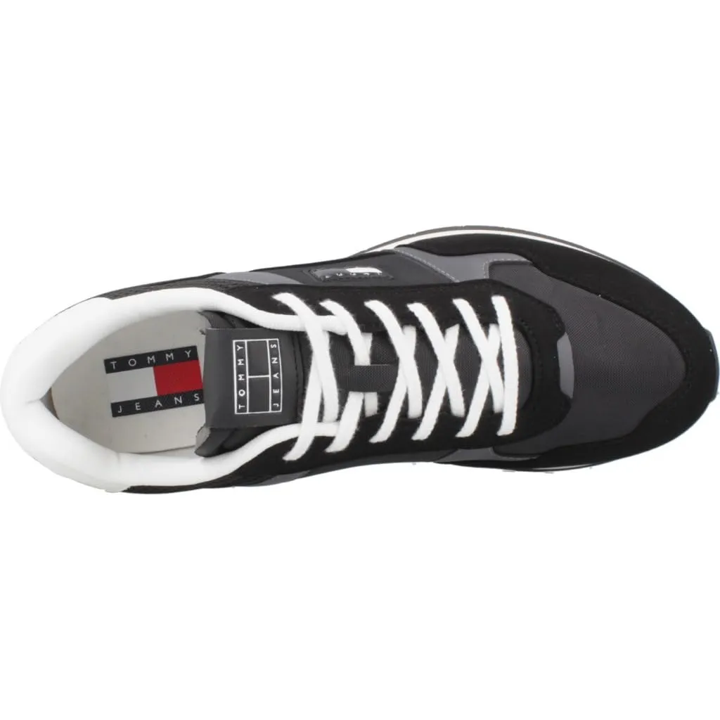 Tommy Jeans TJM Runner Casual Sportschuh Schwarz