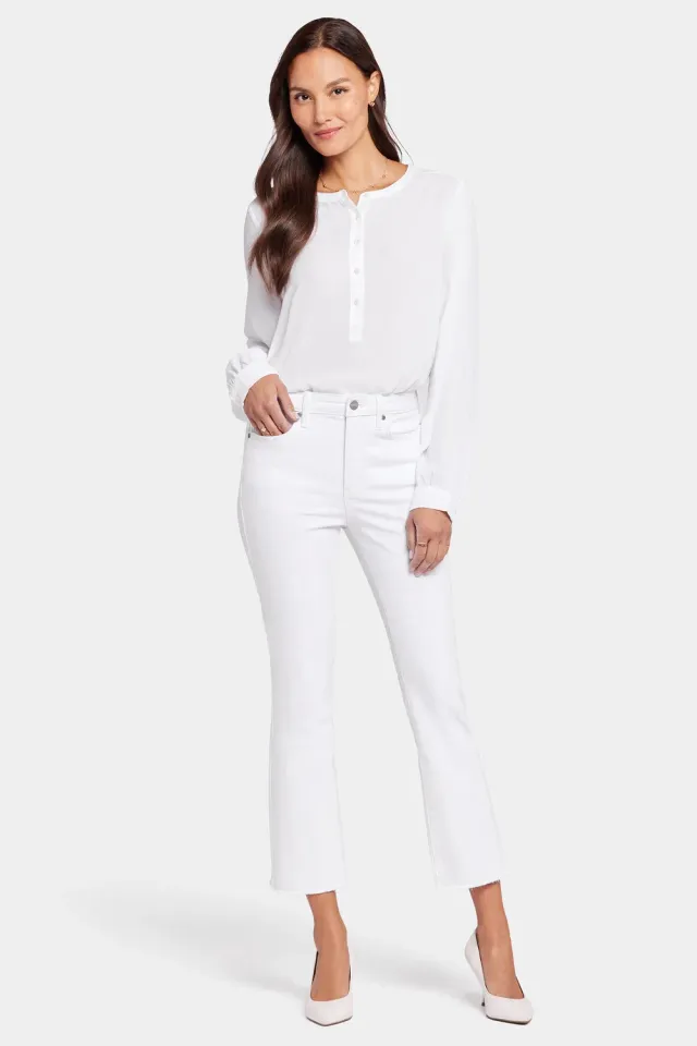 NYDJ Billie Mini Bootcut Jeans Optic White