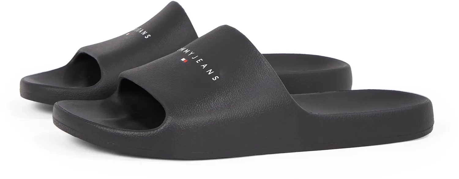 Tommy Jeans Basic Sandal Herren Badeschuhe schwarz
