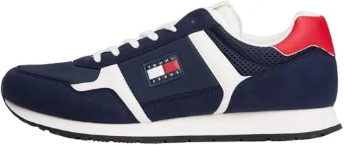 Tommy Jeans TJM Runner Sneaker Herren Blau 46 EU