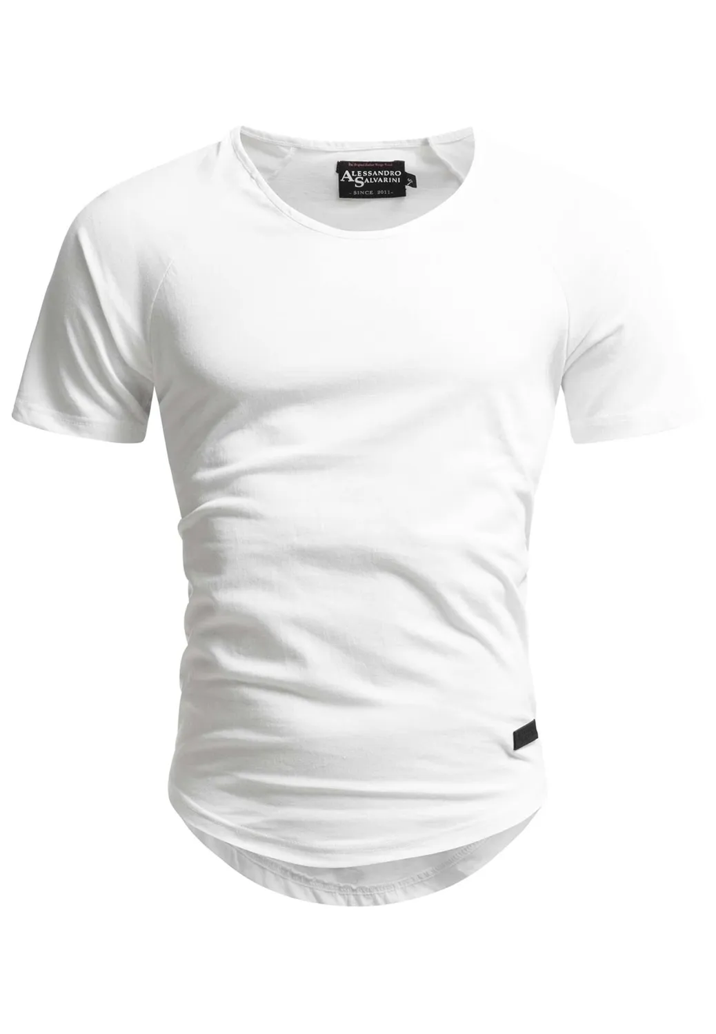 Alessandro Salvarini AS-076 T-Shirt Weiß 3XL Baumwolle