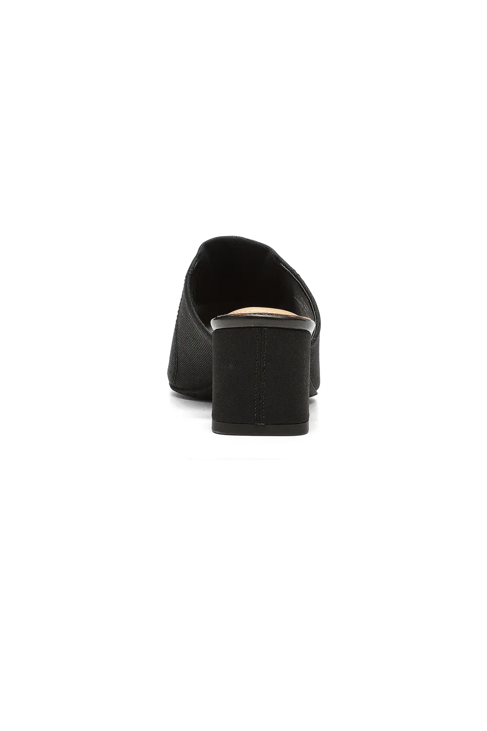 NYDJ Gwen Stretch Mules Black Denim schwarz