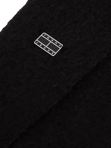 Tommy Jeans Heritage Solid Schal Damen Schwarz weich