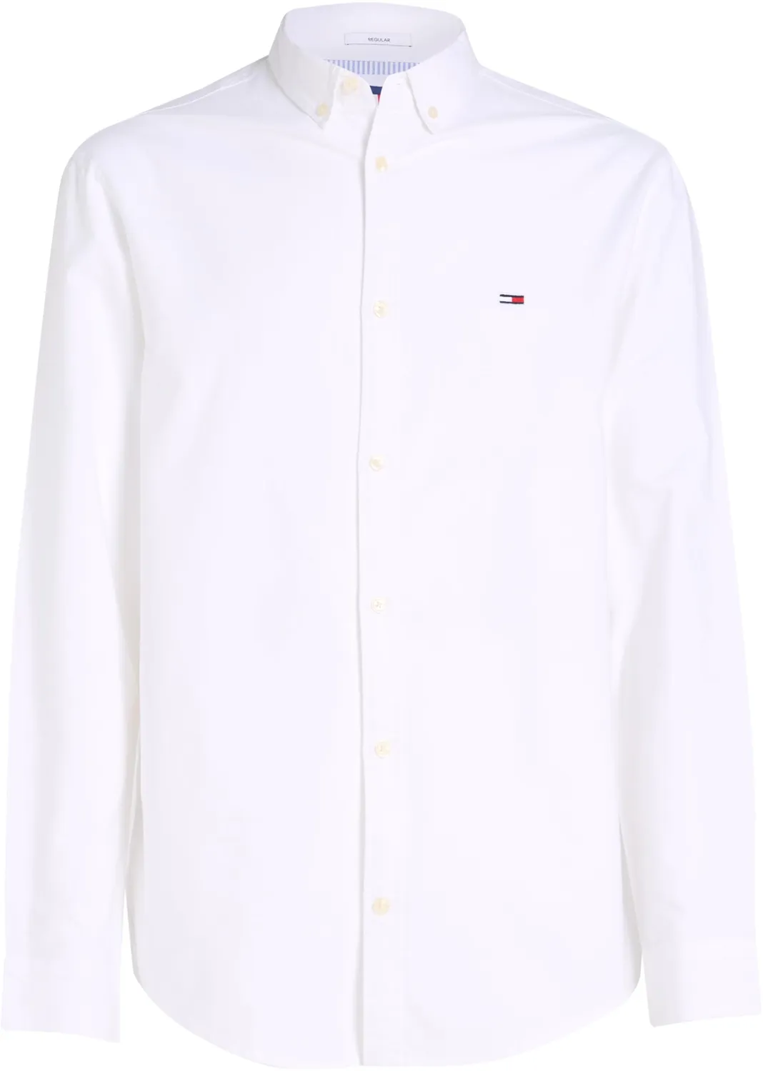Tommy Jeans Oxford Shirt Regular Hemd weiß Ecru