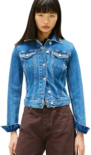 Tommy Jeans Vivianne Skn Jacket Ci8132 Trucker-Jacke Damen