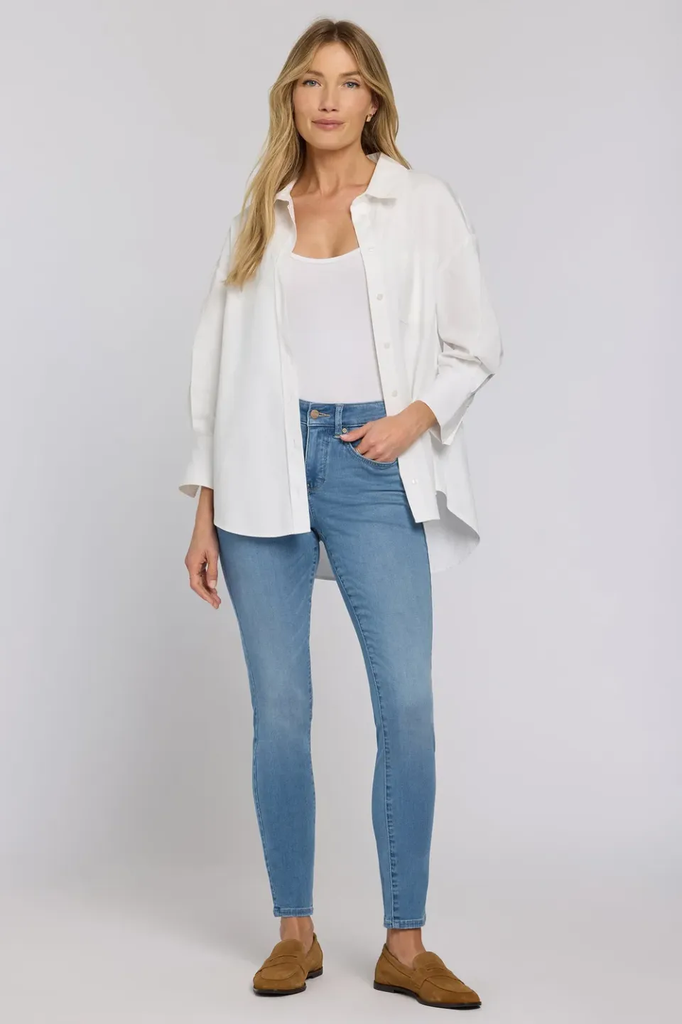 NYDJ Ami Skinny Jeans Vista Lakes Sure Stretch