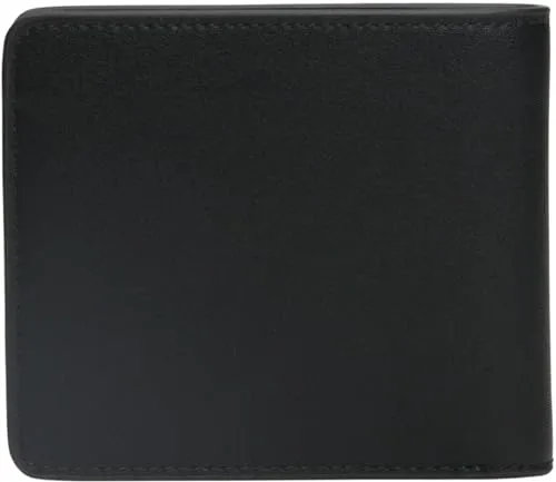 Tommy Jeans Heritage Leather Geldbeutel Schwarz Leder