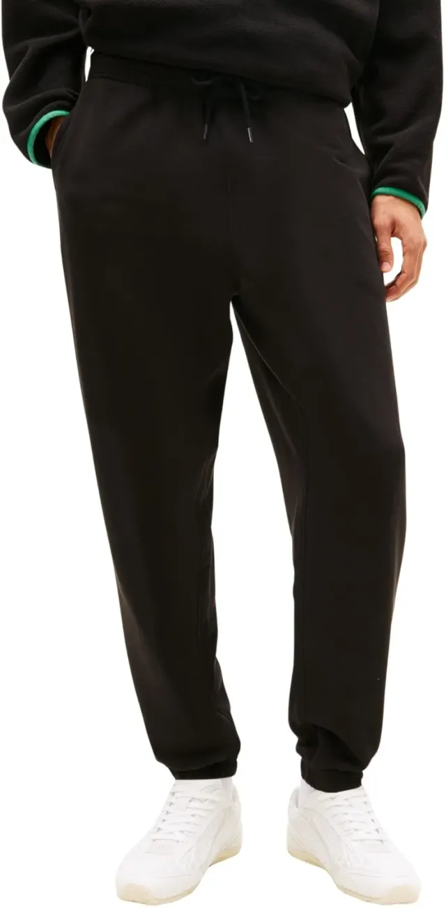 Tommy Jeans TJM Linear Sweatpant Trainingshose M Schwarz