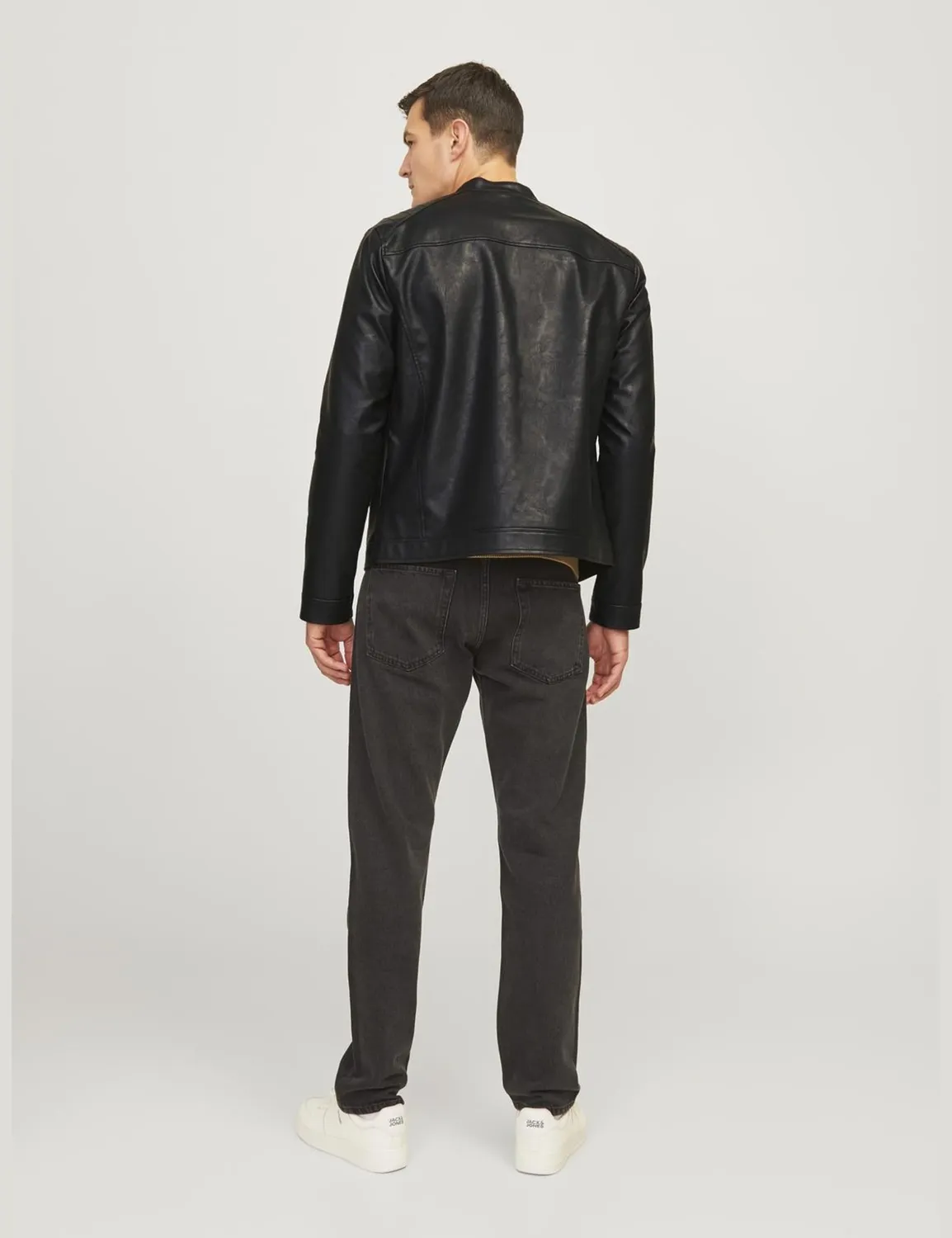 JJ Rebel Jrebcaleb PU Jacke S Kunstleder