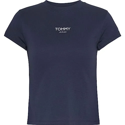 Tommy Jeans Damen T-Shirt L Kurzarm Baumwolle
