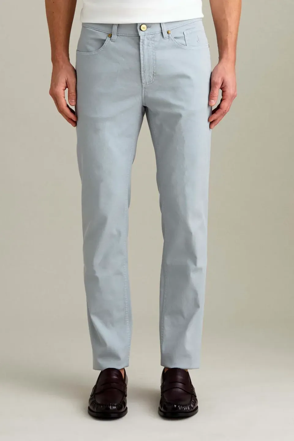 Jeckerson Jordan Hose Slim Fit zementgrau Baumwolle