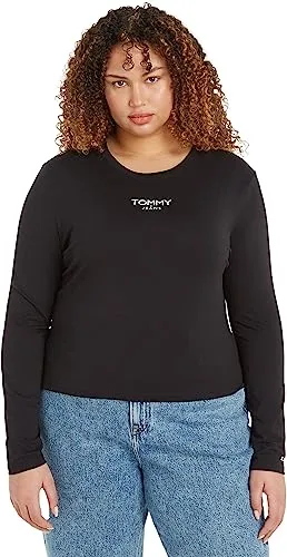 Tommy Jeans TJW Essential Langarmshirt 3XL Logo