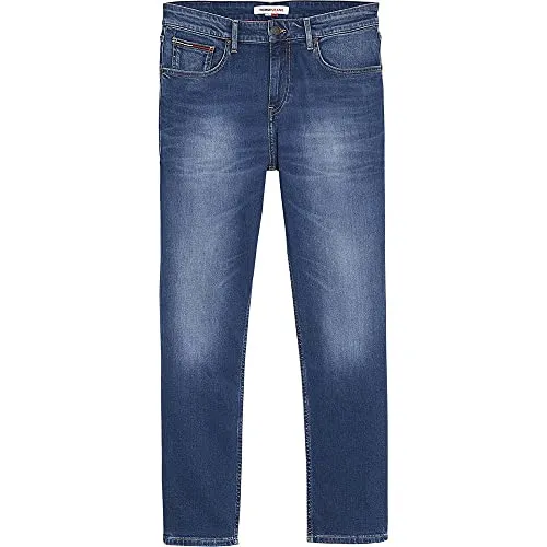 Tommy Jeans Herren Jeans Stretch Wilson Mid Blue Stretch