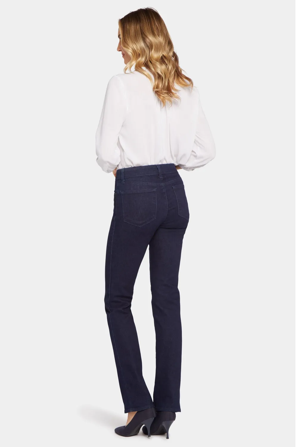NYDJ Marilyn Straight Jeans Tall Rinse gerade