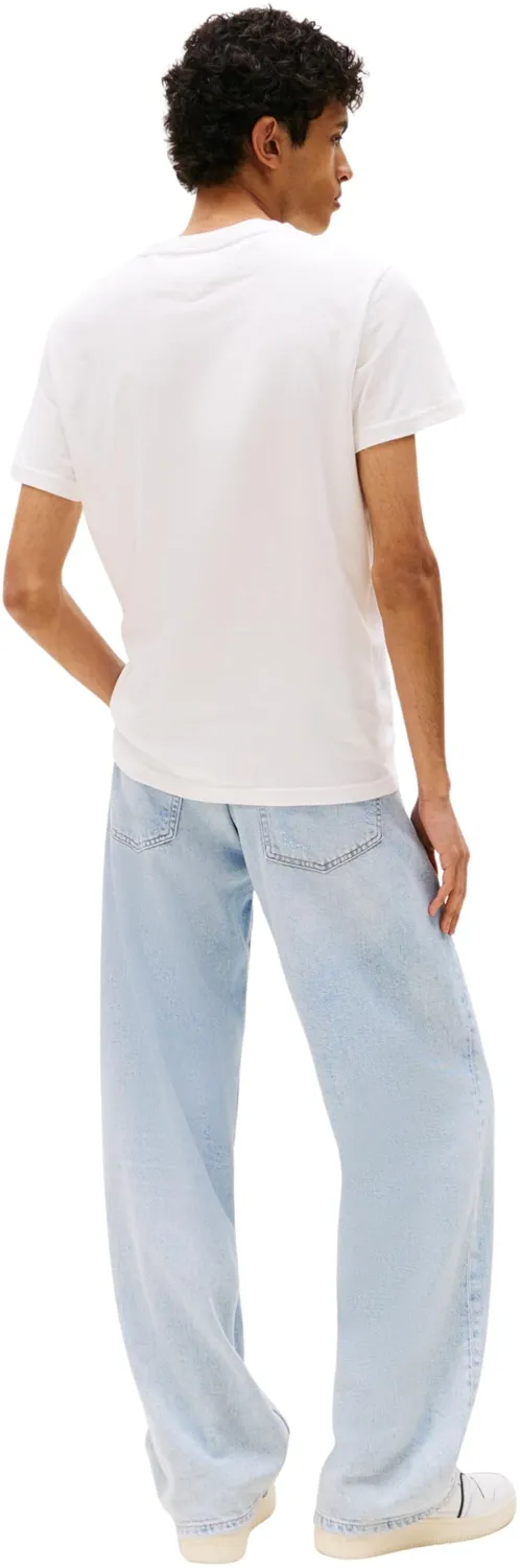 Tommy Jeans TJM Slim RWB Flag Tee T-Shirt Herren Slim