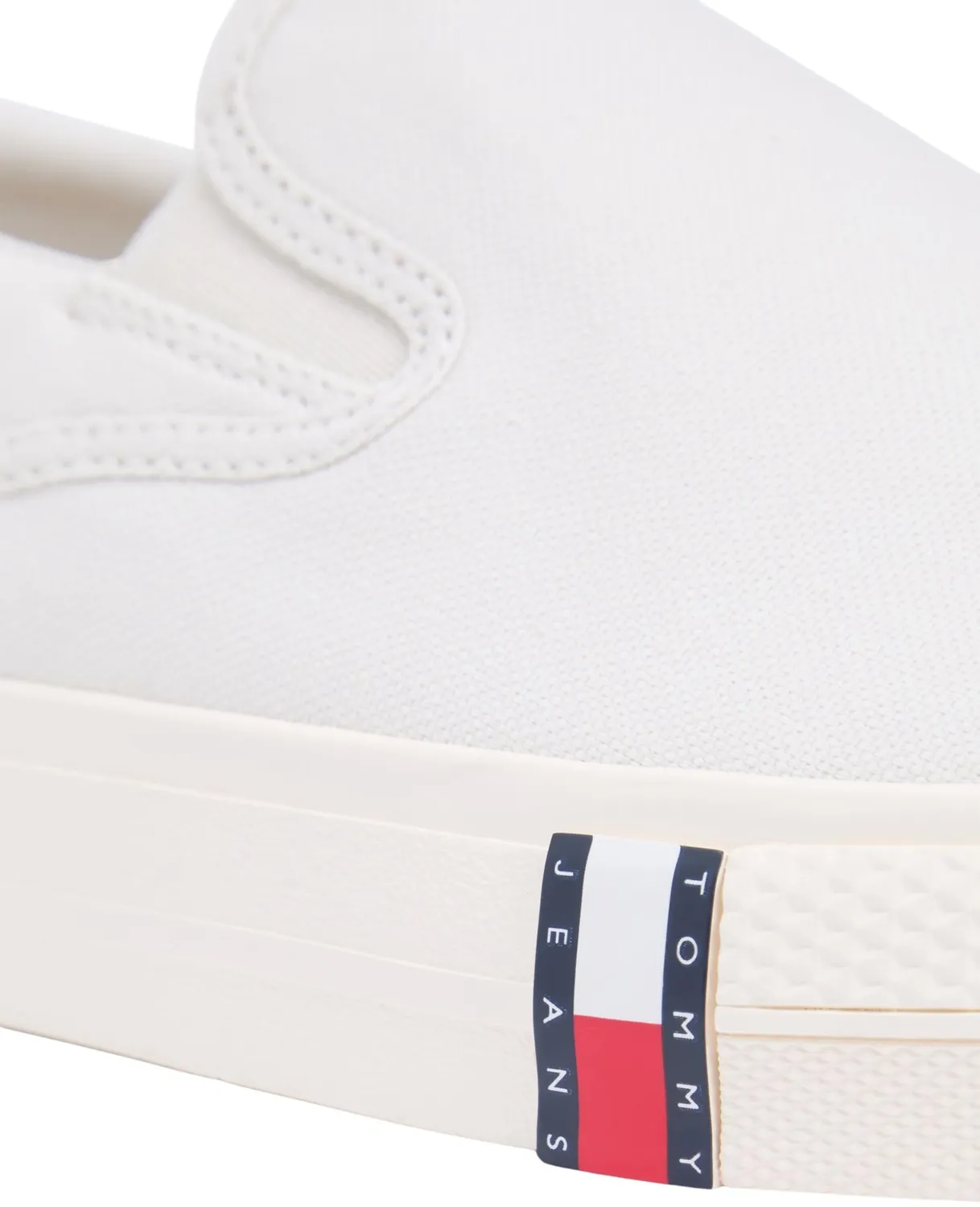 Tommy Jeans Archive Vulc Y2K Slip On EM0EM01675 Sneaker 46 Weiß